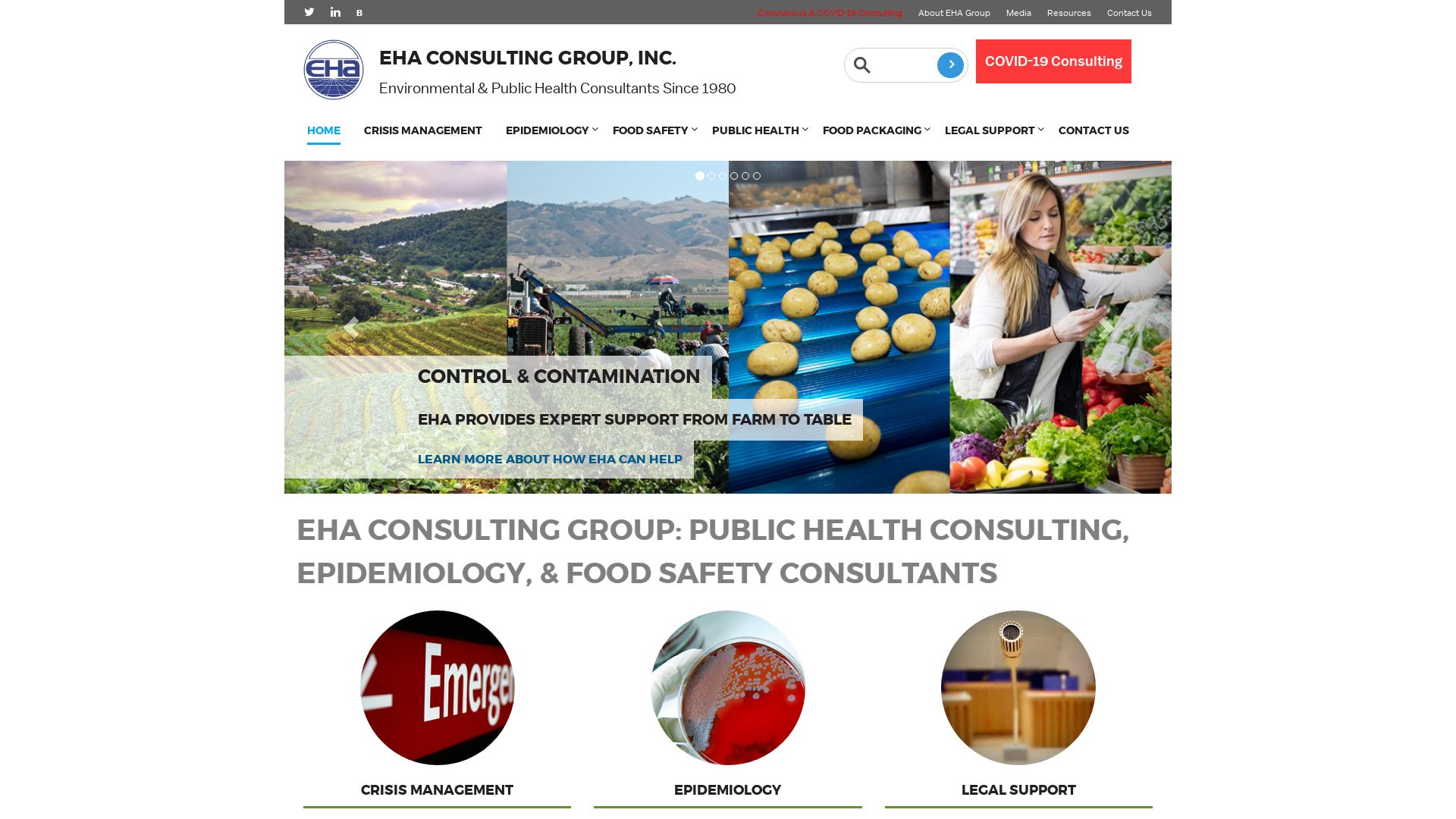 EHA Consulting Group, Inc.